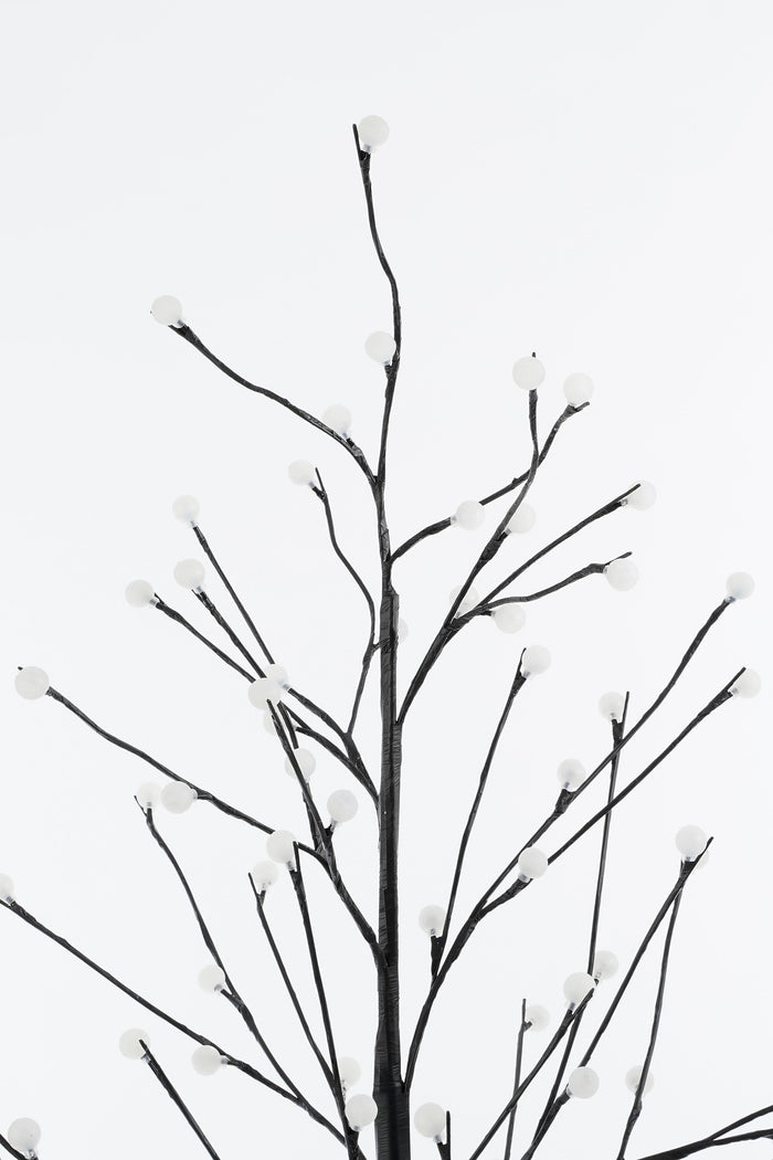 Luca Lighting Boom met Klassiek Witte LED - H150 x Ø80 cm - Zwart