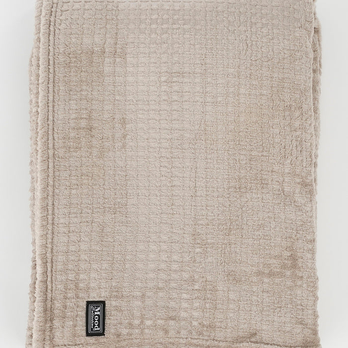 In The Mood Collection Joanne Fleece Deken - L180 x B130 cm - Beige