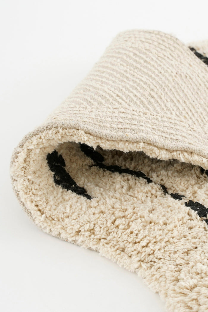 In The Mood Collection Kleed Zebra - L180 x B120 cm - Zwart, Wit