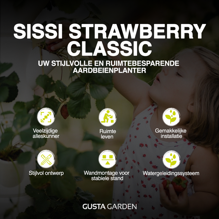 Gusta Garden - Sissi Strawberry - Aardbeienplanttoren - 10 niveaus