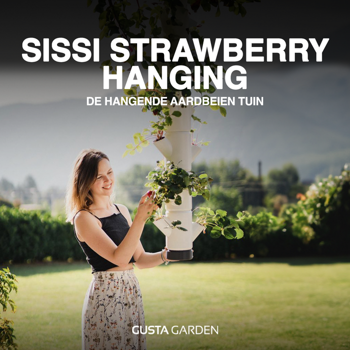 Gusta Garden - Sissi Strawberry - Hangende Planttoren - 4 niveaus