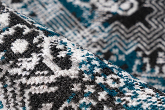 Kayoom Ariya 200 x 290 cm Vloerkleed Blauw