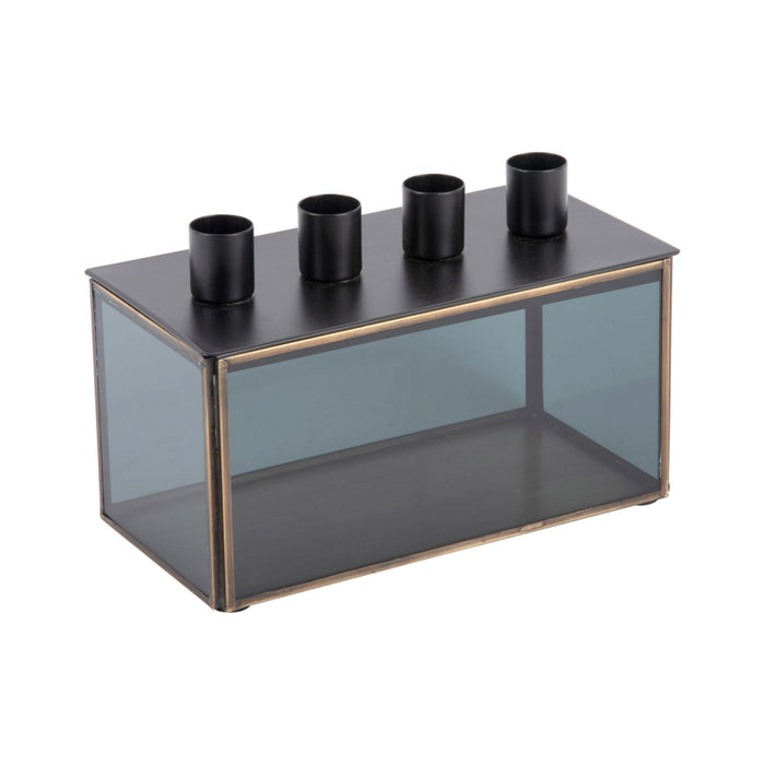 present time - Candle Holder Boxed Rectangle