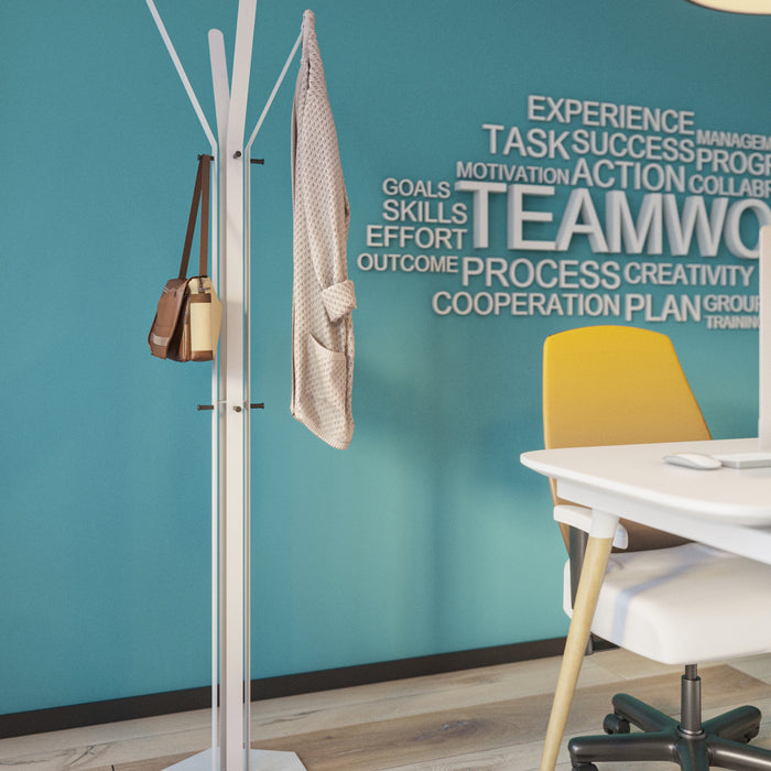 Gorillz Stack - Kapstok Staand - Industrieel design - Wit