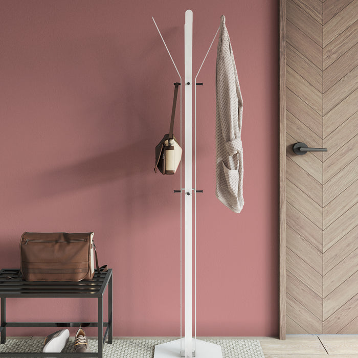 Gorillz Stack - Kapstok Staand - Industrieel design - Wit