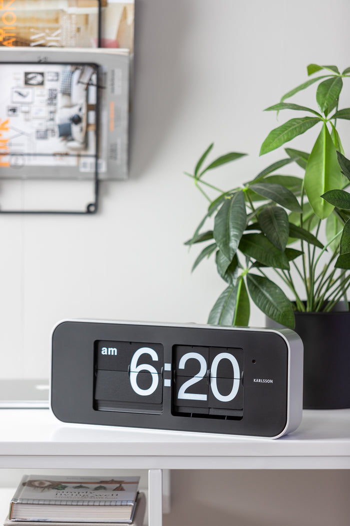 Karlsson - Wall Clock Wide Flip