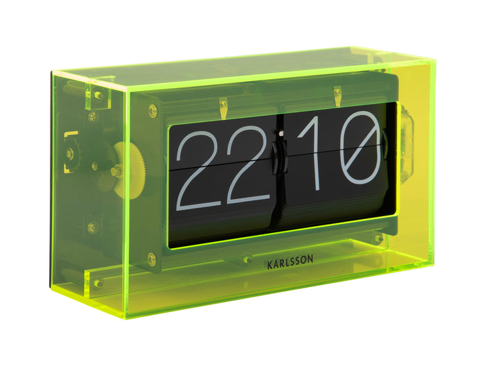 Karlsson - Table clock Boxed Flip