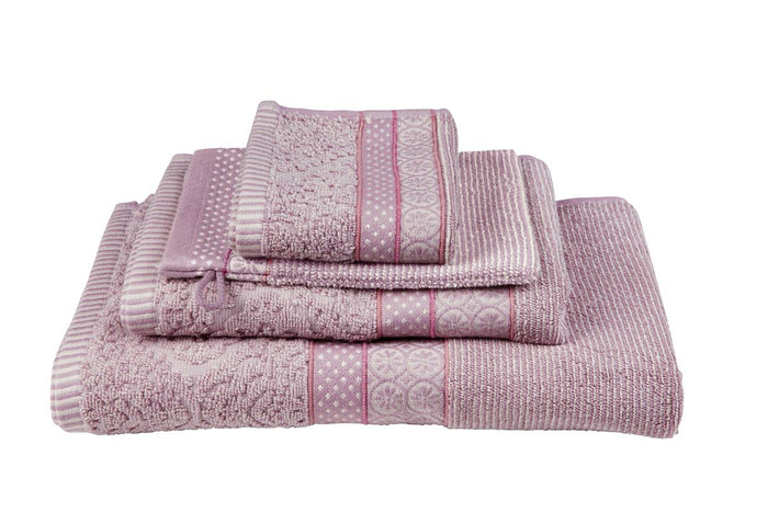 Pip Studio Soft Zellige - Douchelaken - 70x140 - Lila