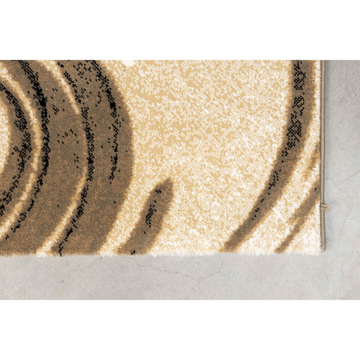 Bold Monkey The Legend Of Koi vloerkleed 160x230 beige|zwart grijs