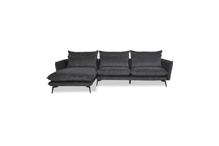 Feel Furniture - Elin – Hoekbank Rechts – Stormgrijs