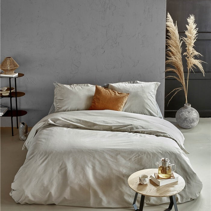 Walra - Dekbedovertrek Forever Cotton - 200x220 - Zand