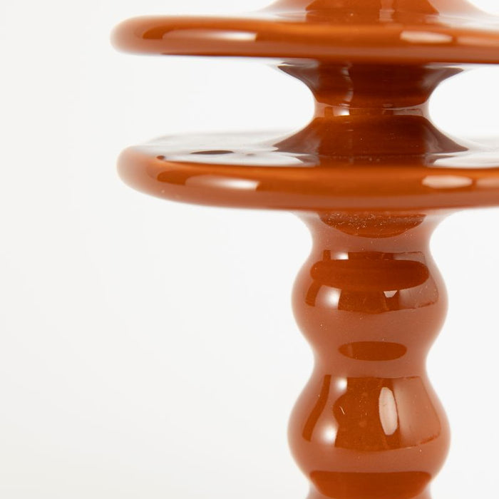 Sissy-Boy Oranje ruffle kandelaar large