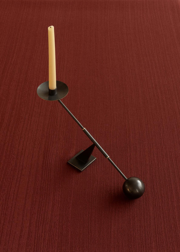 Audo Copenhagen Interconnect kandelaar small Stainless Steel