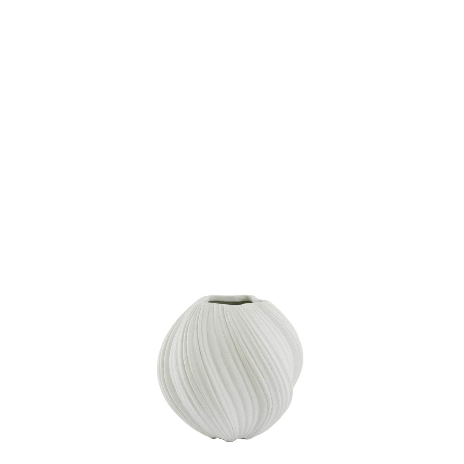 Light & Living Vaas Yatung - Crème - Ø34cm