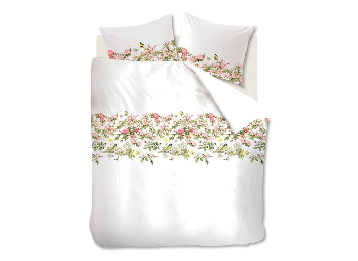 Marjolein Bastin dekbedovertrek Rozentuin pink - 1-persoons