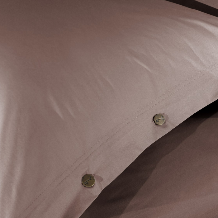 Yellow Dekbedovertrek Percale canyon rose