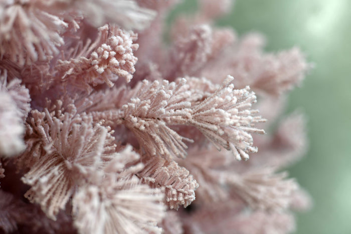 Teddy Pink kunstkerstboom - 210 cm - roze - Ø 107 cm - 910 tips