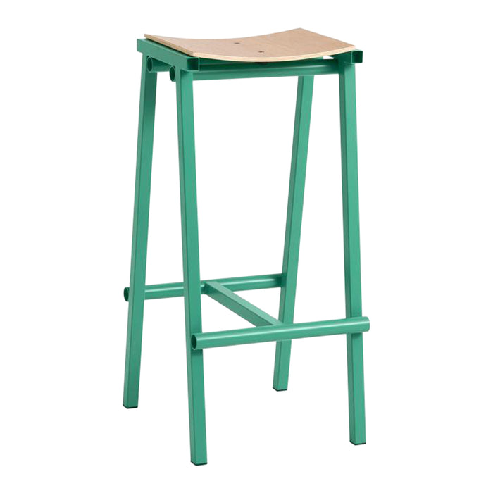 HAY Taburete 8 Barkruk High H 75 cm - Soft Jade