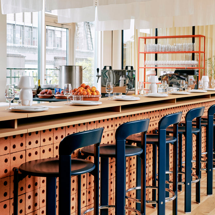 HAY Rey Barkruk Low H 65 cm - Deep Blue