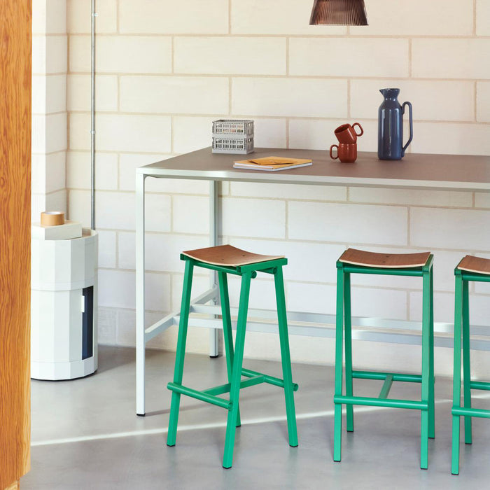 HAY Taburete 8 Barkruk Low H 65 cm - Soft Jade