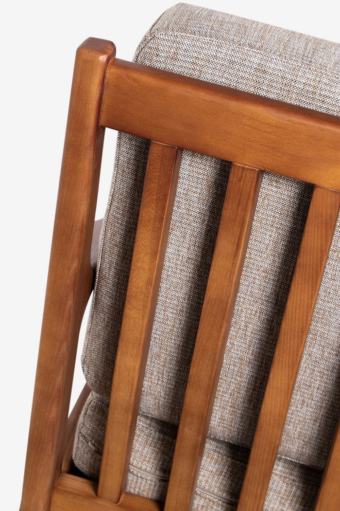 Sissy-Boy Houten stoel mid century bruin