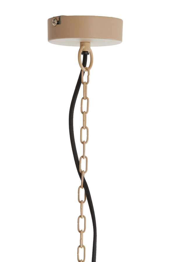 Light & Living Light&living Hanglamp Ø31x55 cm NAKISHA zand
