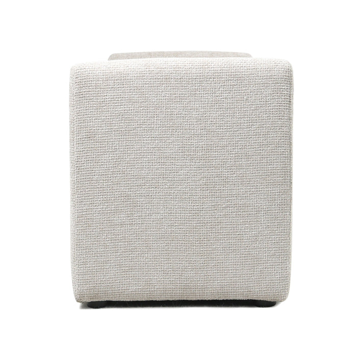 Giga Meubel - Opbergbank Stof Beige - 151x45x50cm - Calvin