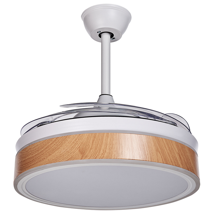 Beliani - FREMONT - Ventilator - Wit - IJzer