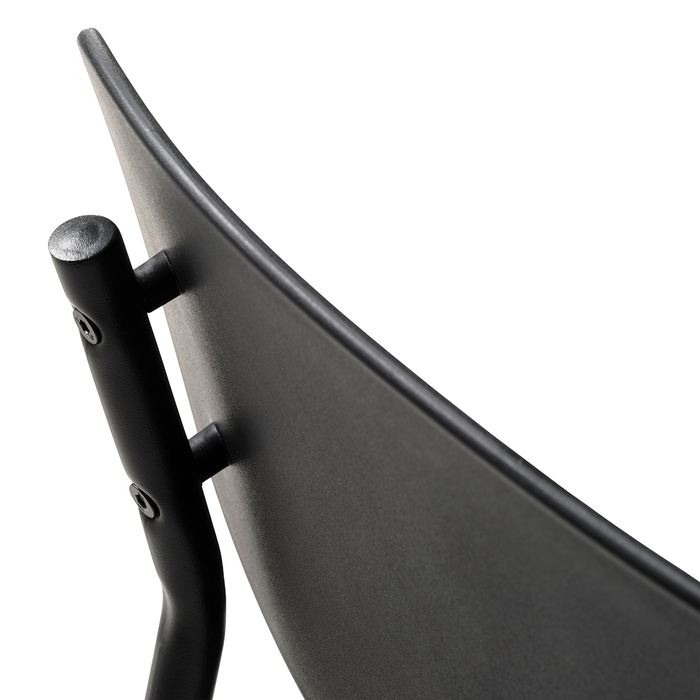 Olivine Julan Kunststof Eetkamerstoel Zwart