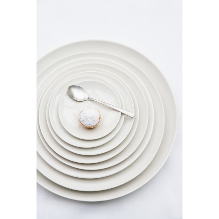 vtwonen Dinerborden - Serviesset - Wit - Bordenset van 6 - 25.5cm