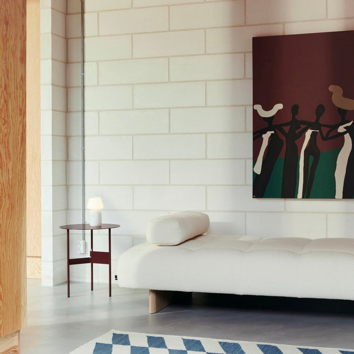 HAY Shim Bijzettafel Ø 45 cm - Bordeaux