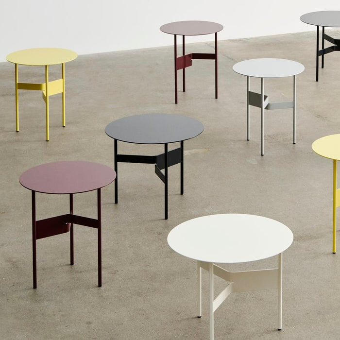 HAY Shim Bijzettafel Ø 45 cm - Silver Grey