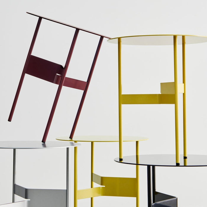 HAY Shim Bijzettafel Ø 54 cm - Eggshell