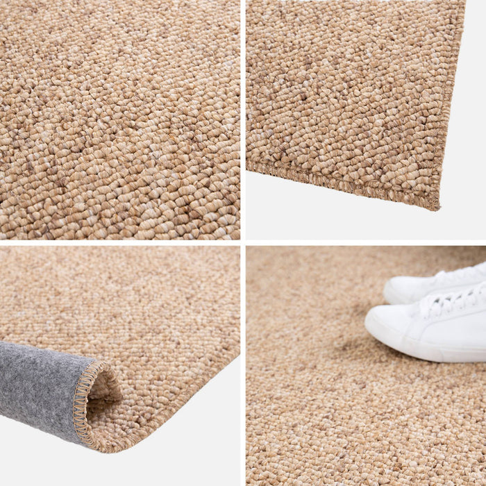 sweeek - caramel gevlekt interieurtapijt