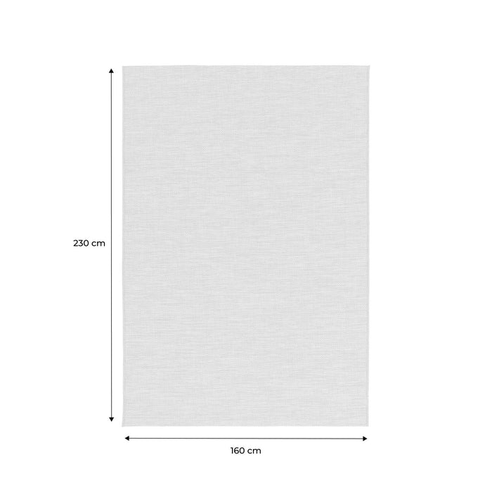 sweeek - Natuurlijk jute-effect tapijt voor binnen en buiten