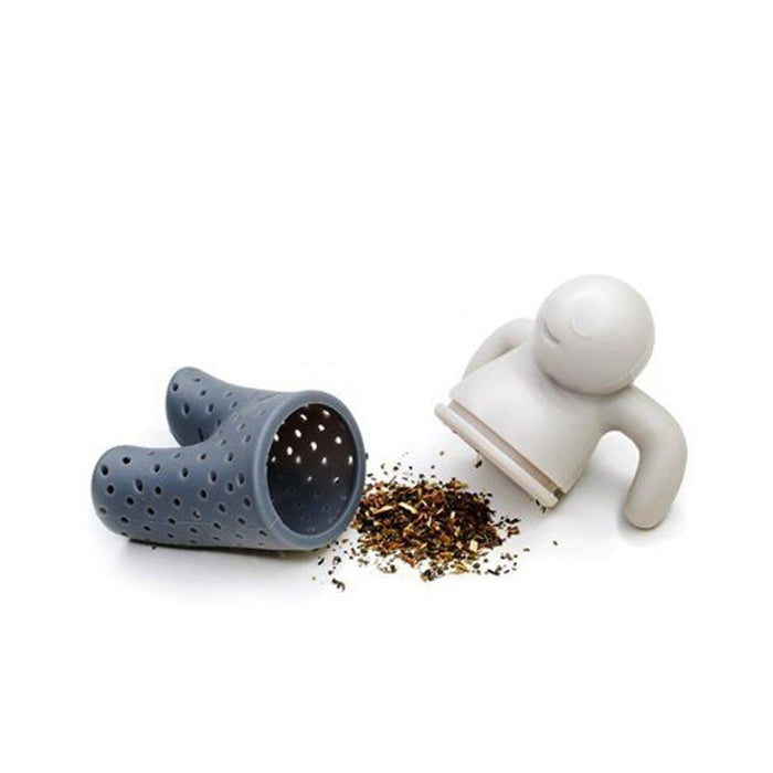 Krumble Thee Mannetje siliconen grijs