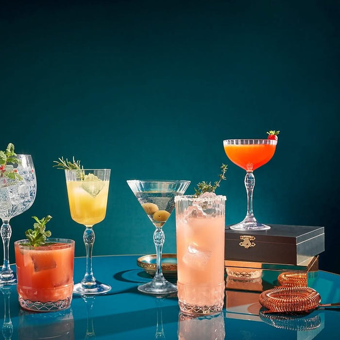 Bormioli Rocco Cocktailglazen America 20's - 270 ml - 6 stuks