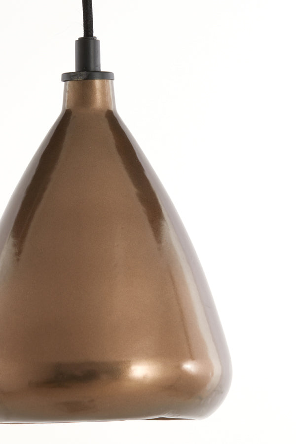 Light & Living Light&living Hanglamp Ø18x20 cm DESI glanzend brons