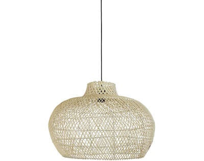 Light & Living Light&living Hanglamp Ø60x43 cm CHARITA rotan naturel