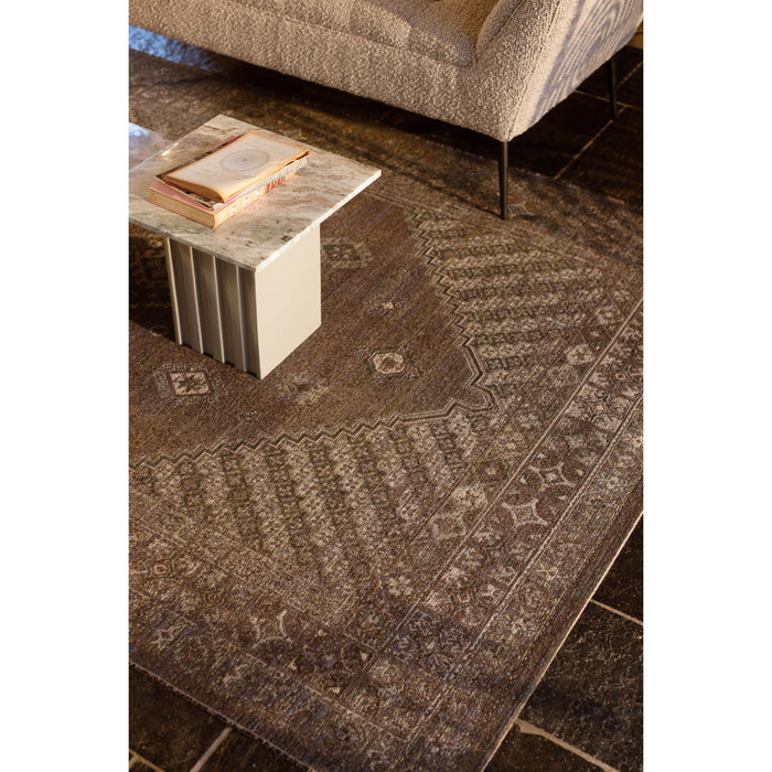 Dutchbone Clayton Bijzettafel Vierkant 40x40 cm Marmer - Grijs