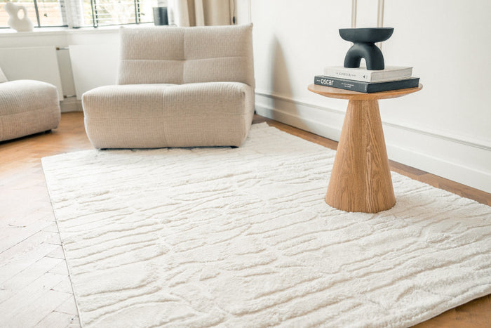 Interieur05 Scandinavisch vloerkleed Bjorn creme|wit - 200 x 280 cm