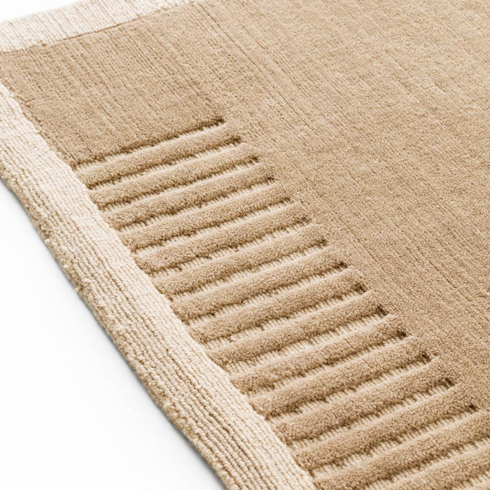 Audo Copenhagen Duomo vloerkleed 270x270 Terracotta Red