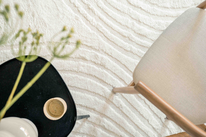 Interieur05 Scandinavisch vloerkleed Vidar creme|wit - 160 x 235 cm