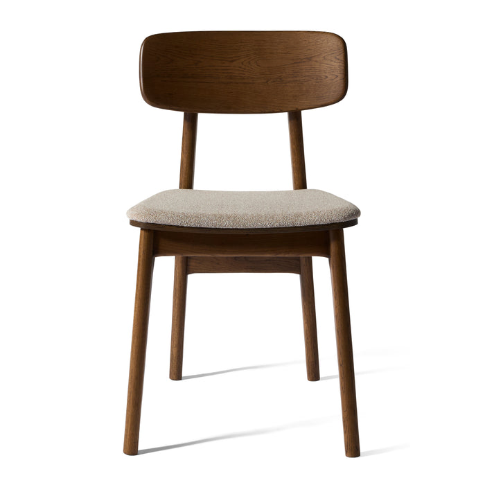 by fonQ Cade Eetkamerstoel - Smoked Eiken - Zand