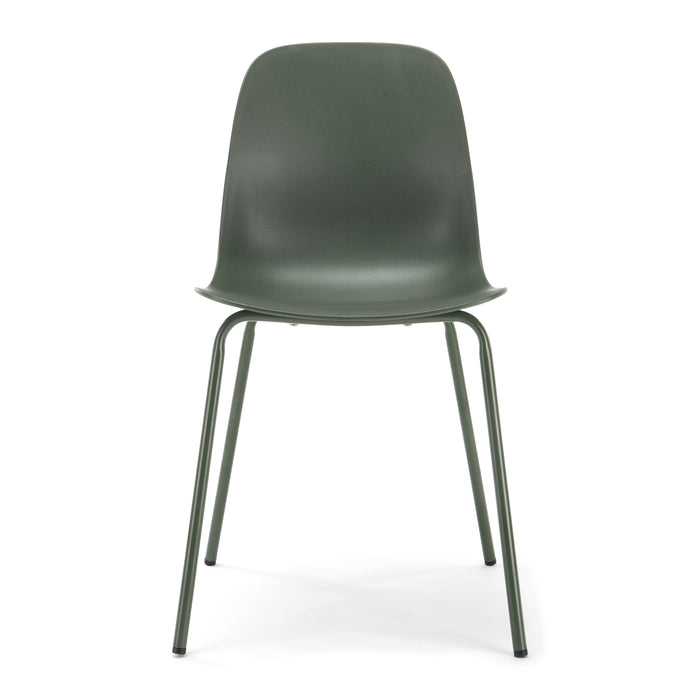 by fonQ Keen Eetkamerstoel - Olijfgroen