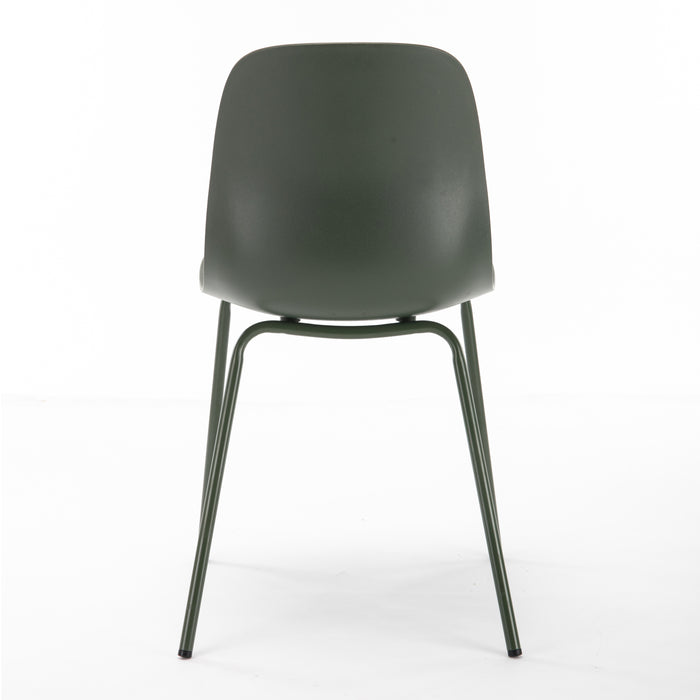 by fonQ Keen Eetkamerstoel - Olijfgroen