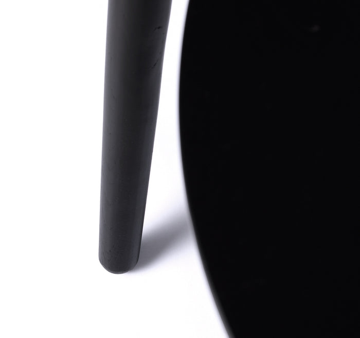 Hygge Interiors Pero Counterstoel Zwart Eiken | PU-Leer set van 2