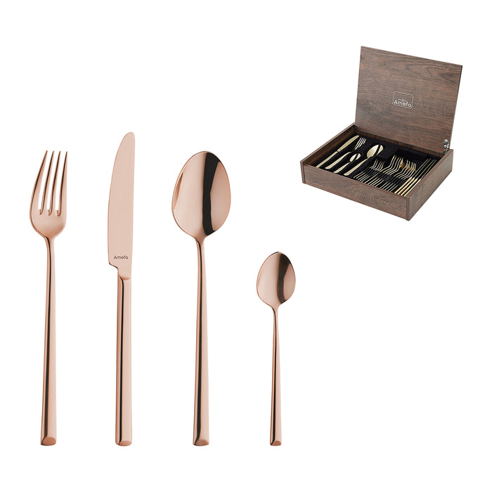 Amefa Metropole Bestekset 24-delig - Koper