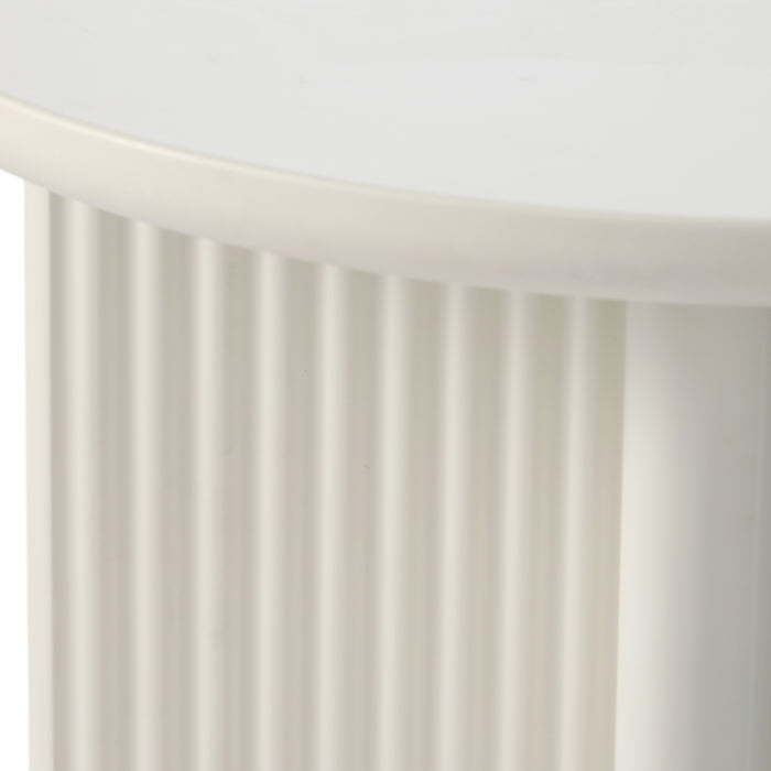 by fonQ Staple Bijzettafel Ø 50 cm - Greige