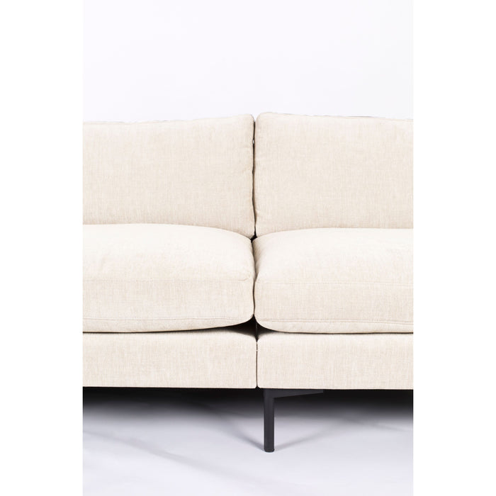 Zuiver Summer 4,5-zitsbank - Crème